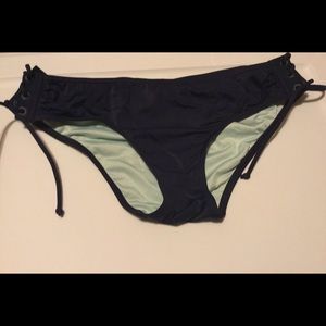 Victoria Secrets Black Bikini Bottoms M